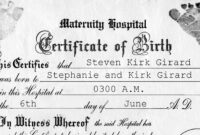 001 Birth Certificate Template Word Rare Ideas Fake With Birth within Fake Birth Certificate Template