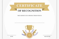 10 Amazing Award Certificate Templates In 2021 - Recognize throughout Template For Recognition Certificate