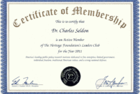 11+ New Member Certificate Template – Netwise Template throughout Simple New Member Certificate Template