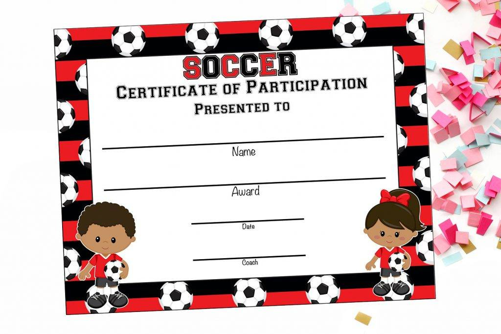 13+ Soccer Award Certificate Examples - Pdf, Psd, Ai, Indesign | Examples within Simple Soccer Award Certificate Template