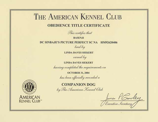 205 Obedience Scoring And Titles with Dog Obedience Certificate Templates