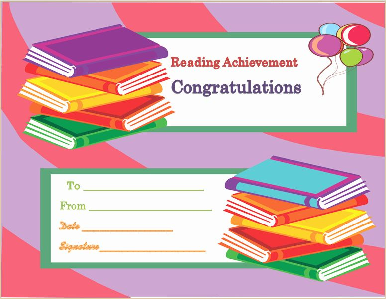 30 Free Printable Reading Certificates In 2020 (With Images) | Awards in Reading Certificate Template Free