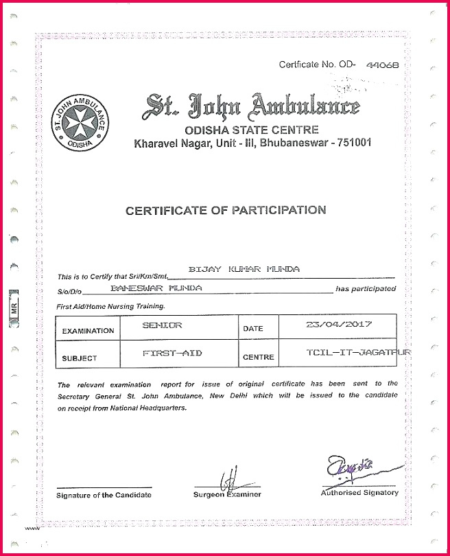 5 Fire Fighting Training Certificate Sample 58030 | Fabtemplatez with regard to Firefighter Training Certificate Template