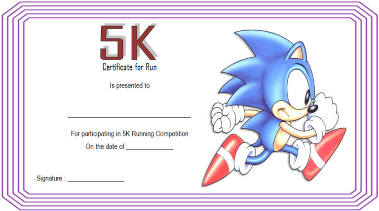 5K Race Certificate Templates Free [7+ Best Choices In 2019] With with regard to 5K Race Certificate Template 7 Extraordinary Ideas