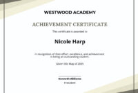 Academic Achievement Certificate Template [Free Jpg] – Word | Template pertaining to 7 Scholarship Award Certificate Editable Templates