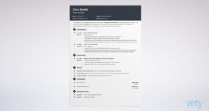 best looking resume templates PPT