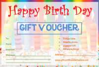 Candle Birthday Gift Certificate Template - Gift Certificates inside Free Gift Certificate Template In Word 7 Designs