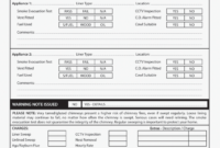 Chimney Sweep – Certificate Of Inspection Form inside Certificate Of Inspection Template