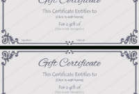 Corporate Gift Certificate Template – Create Gift Certificates regarding Gift Certificate Template In Word 7 Designs