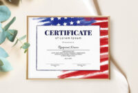 Editable Certificate Template Independence Day Corporate | Etsy In 2021 with regard to Update Certificates That Use Certificate Templates