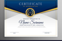 Elegant Certificate Templates Free – Professional Template Ideas throughout Free Professional Award Certificate Template