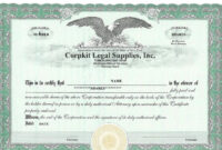 Explore Our Printable Common Stock Certificate Template | Certificate inside Fantastic Template For Share Certificate