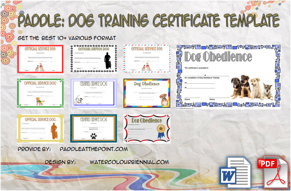 First Aid Certificate Template Free - 7+ Freshest Designs intended for Dog Obedience Certificate Templates