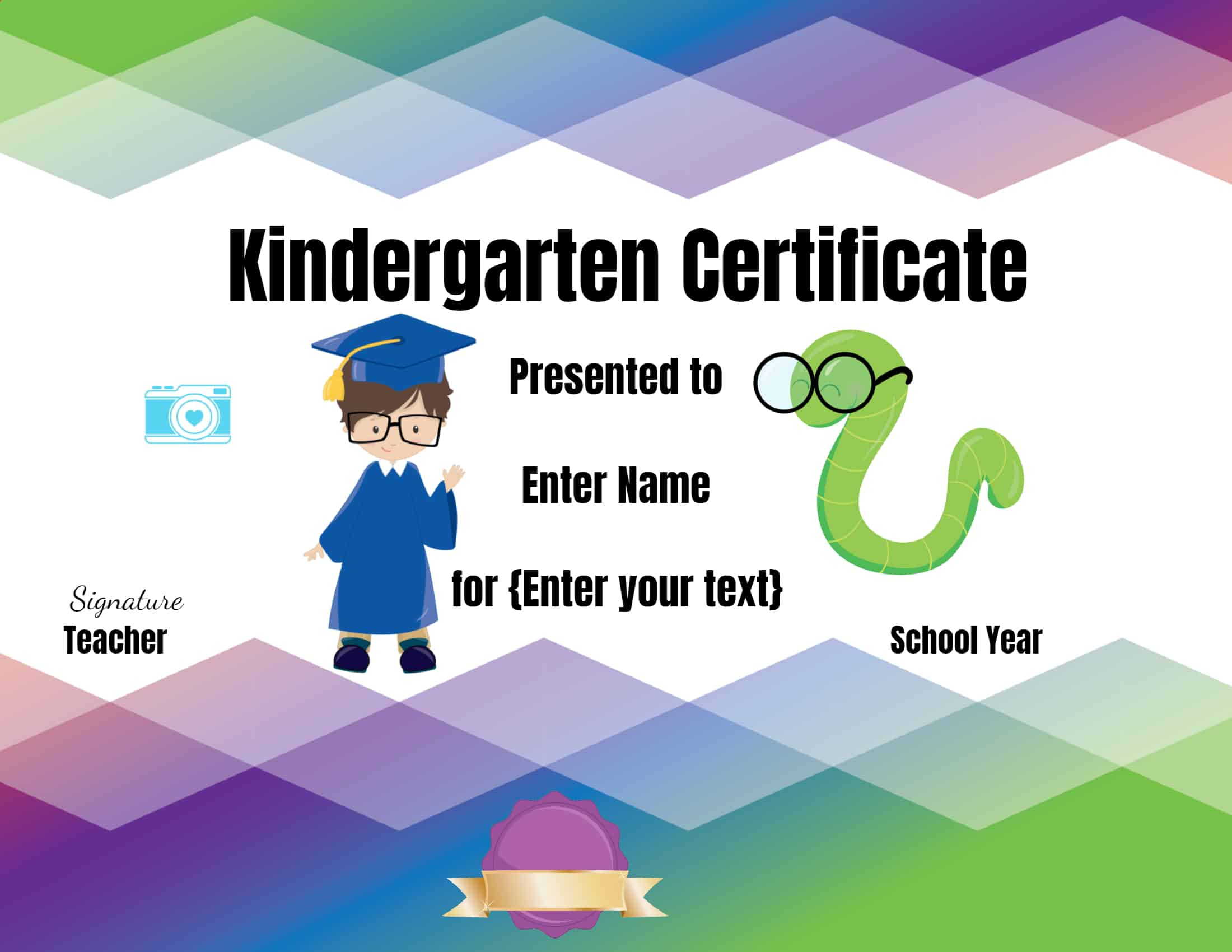 Free Custom Kindergarten Graduation Certificates inside Fantastic Kindergarten Graduation Certificate Printable