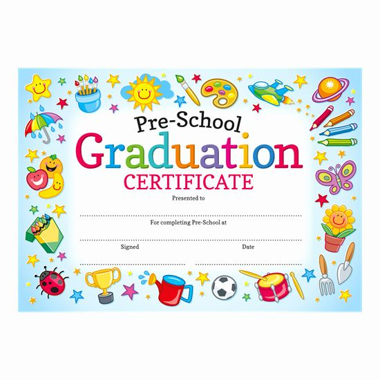 Free Printable Preschool Diploma Certificates Preschool Diploma - 7 within Fresh 7 Kindergarten Diploma Certificate Templates Free