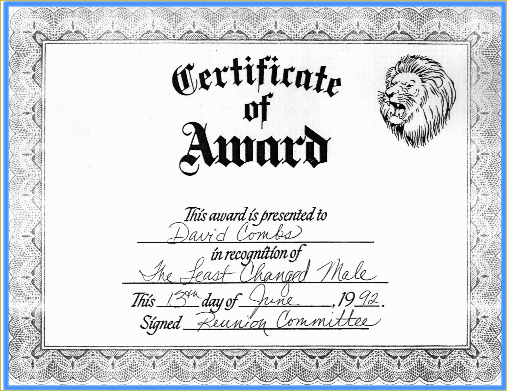 Free School Award Certificate Templates Of 9 Best Of School Award throughout Fascinating Academic Award Certificate Template