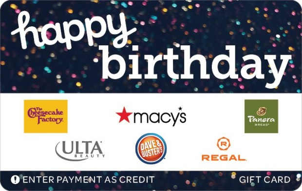 Happy Birthday Gift Card | Follett Bookstores in Happy Birthday Gift Certificate