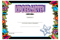 Kindergarten Diploma Certificate Templates: 10+ Designs Free inside Kindergarten Graduation Certificates To Print Free