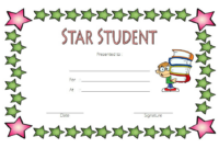 Pin On Student Of The Week Certificate within Awesome Free Student Certificate Templates