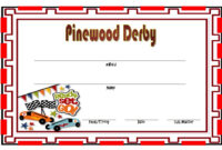 Pinewood Derby Certificate Template – 7+ Greatest Designs regarding 9 Worlds Best Mom Certificate Templates Free