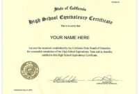 Printable Fake Ged Certificate For Free | Tutore – Master Of Documents in Ged Certificate Template Download
