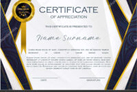 Qualification Certificate Appreciation Design Elegant Luxury With High regarding Simple High Resolution Certificate Template