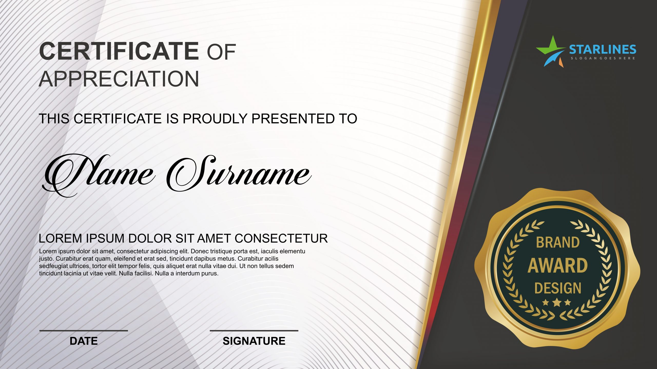 Recognition Pack &amp; Certificate Template | Discover Template regarding Amazing Template For Recognition Certificate