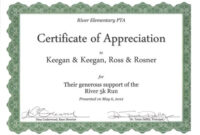 River Elementary Gives Thanks | Keegan & Keegan, Ross & Rosner pertaining to 5K Race Certificate Template