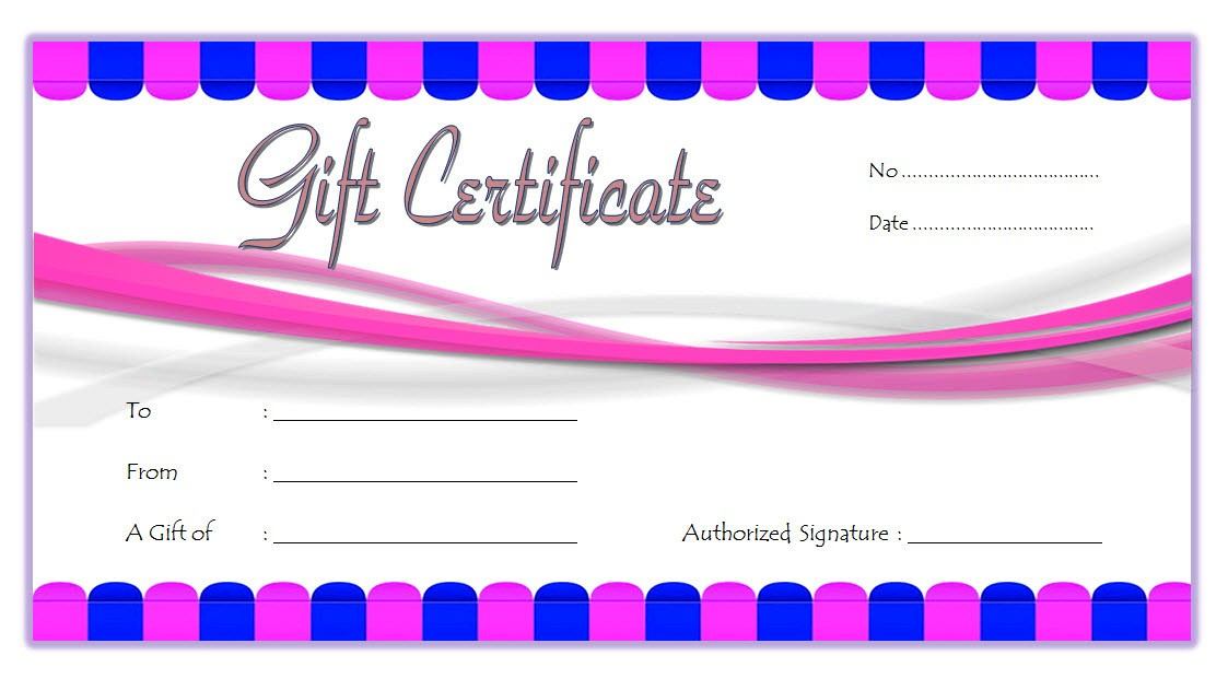 Salon Gift Certificate Template Free Printable - Gift Ftempo inside Nail Salon Gift Certificate Template