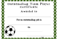Soccer Certificate Templates | Activity Shelter regarding Soccer Certificate Template