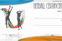 Sports Certificates Templates Free Download Unique Netball For Unique throughout New Netball Certificate Templates Free 17 Concepts