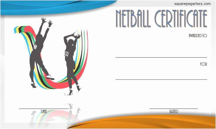 Sports Certificates Templates Free Download Unique Netball For Unique throughout New Netball Certificate Templates Free 17 Concepts