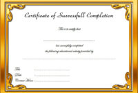 10+ Certificate Of Completion Templates Editable in Free Certificate Of Completion Template Word