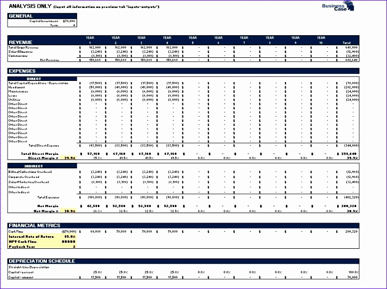 10 Pro Forma Financial Statements Template Excel - Excel Templates intended for 5 Year Income Statement Template