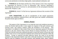 10+ Provision Agreement Templates - Google Docs, Word, Pages, Pdf intended for Simple Irrigation Installation Contract Template