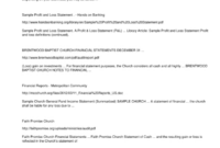 10 Statement Of Work Template Consulting – Free To Edit, Download inside Church Profit And Loss Statement Template