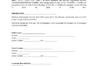 10+ Wedding Photography Contract Template Free | Doctemplates in Fresh Engagement Photography Contract Template