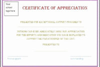 11 Importance Of Certificate Of Appreciation – Sampletemplatess within Merit Certificate Templates Free 7 Award Ideas