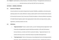 12+ Catering Agreement Templates - Doc, Pdf, Pages, Numbers, Google Doc with Simple Caterer Contract Template