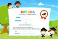 12+ Kindergarten Diploma Certificate Designs & Templates – Psd, Ai intended for Printable Kindergarten Diploma Certificate