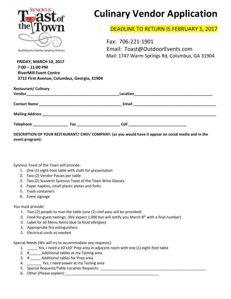 12+ Vendor Agreement Templates For Restaurant, Cafe &amp; Bakery - Pdf pertaining to Fantastic Supplier Contract Agreement Sample