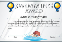 14+ Free Swimming Certificate Templates – Samples, Designs, Formats within Swimming Certificate Templates Free