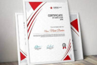 14+ Training Completion Certificate Designs &amp;amp; Templates - Psd, Ai with regard to Training Completion Certificate Template