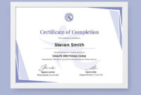 15+ Training Certificate Templates - Word, Psd, Ai | Free &amp;amp; Premium regarding Free Free Training Completion Certificate Templates