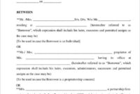 16+ Loan Agreement Templates – Word, Pdf, Apple Pages, Google Docs within Student Loan Contract Template