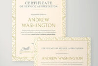 18+ Employee Certificate Of Appreciation Designs &amp;amp; Templates - Psd, Ai for Recognition Of Service Certificate Template