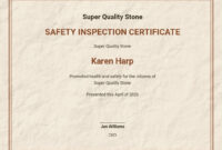 19+ Free Safety Certificate Templates [Customize & Download] | Template inside Fresh Safety Recognition Certificate Template