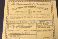 1967 Chevrolet Camaro Certificate Of Title Massachusetts - Used Camaros with Simple Certificate Of Championship