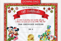 20+ Christmas Gift Certificate Templates – Free Sample, Example, Format pertaining to Amazing Christmas Gift Certificate Template Free Download