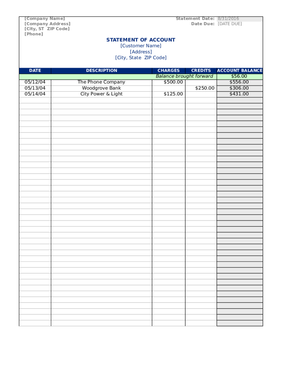 2022 Income Statement Form - Fillable, Printable Pdf &amp; Forms | Handypdf intended for Annual Income Statement Template
